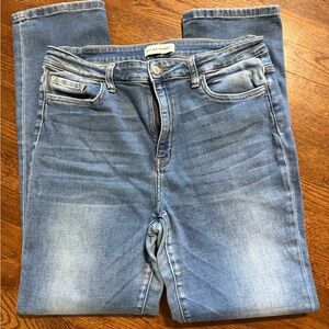 Flying Monkey High Rise Straight Women's Jeans size 32 style Y3668 cut 51552